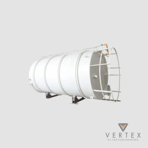 Industrial storage tank by Vertex Hi Fab for safe liquid and chemical storage