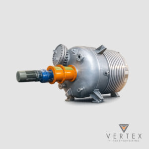 Industrial reactor by Vertex Hi Fab for chemical processing and mixing applications
