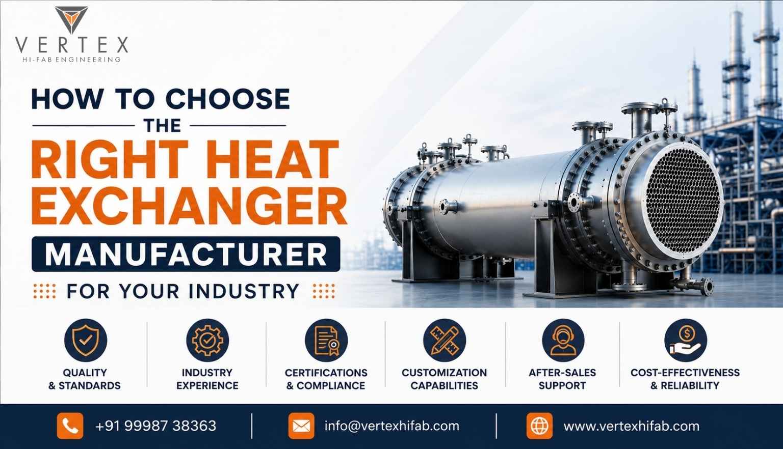 How to Choose the Right Heat Exchanger Manufacturer for Your Industry