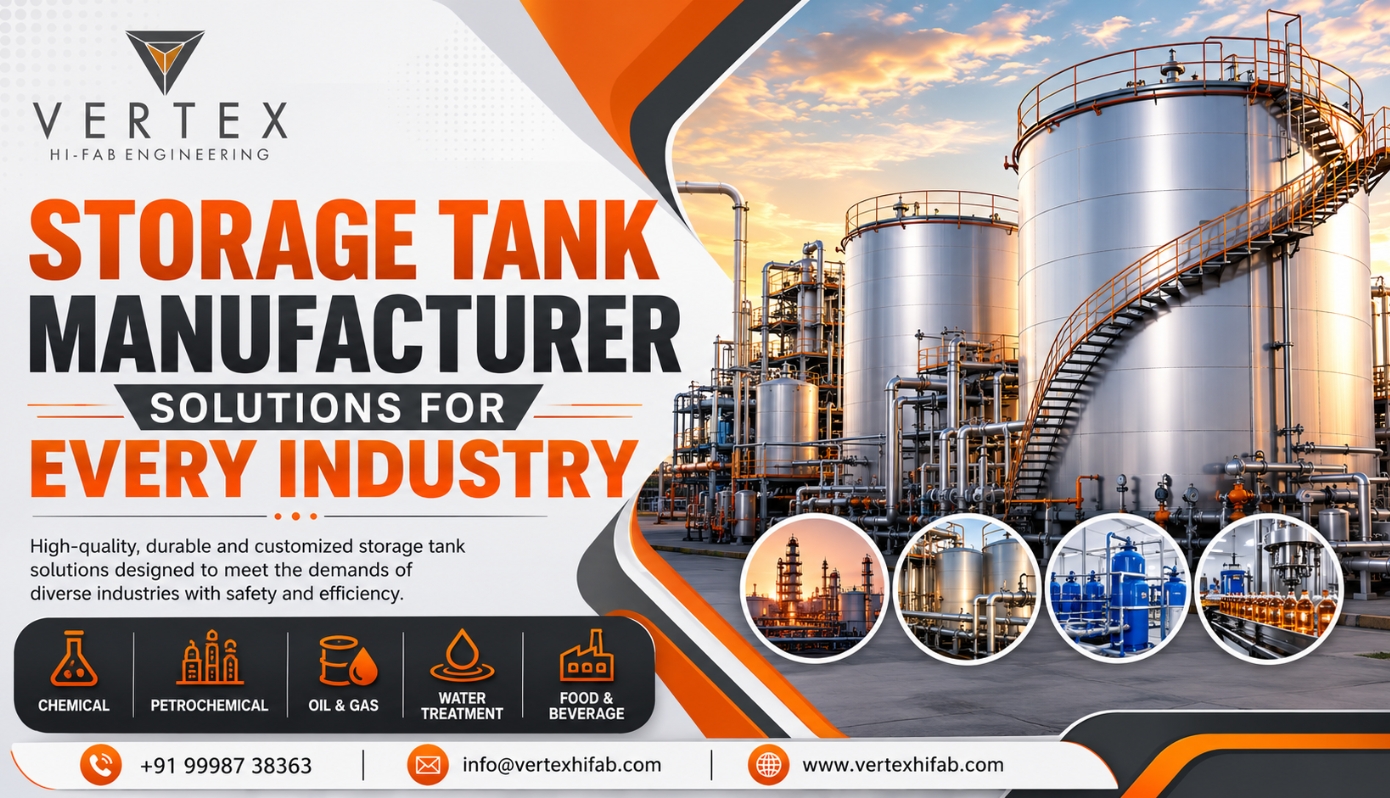 Storage Tank Manufacturer Solutions for Every Industry in India